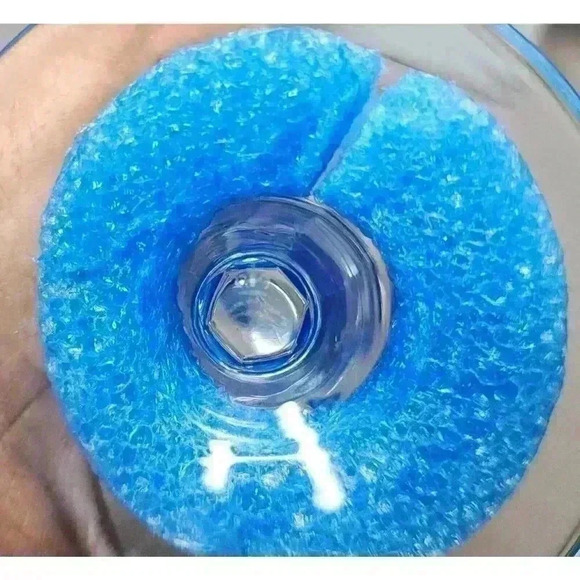 Vintage Josair Edith Crystal Large Claret Wine Glass Goblet Set 4 Glasses Signed - Picture 5 of 6